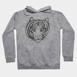 Tiger Illustration Hoodie